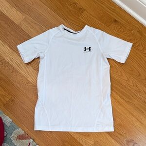 Under Armour White Athletic Tee